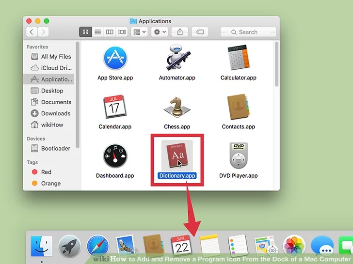 Hide apps active on mac bar